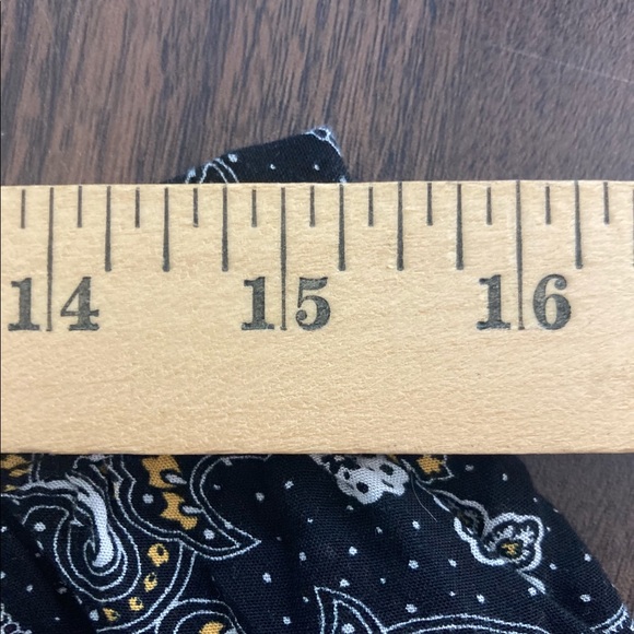 Love & Sadie Womens A Line Skater Skirt Paisley Zip Up Sz XL Boho Artsy - Picture 11 of 12